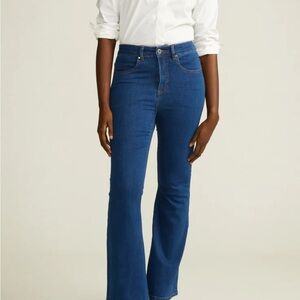 universal standard Farrah High Rise Flared Jeans